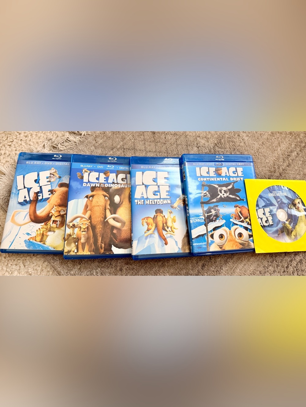 Ice Age: The Meltdown Blu-ray + DVD- NEW